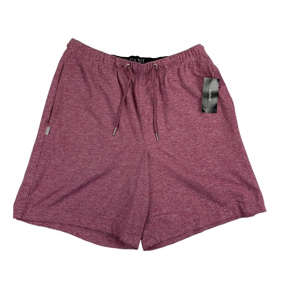 Alfani Mens Drawstring Performance Lounge Moisture-Wicking Shorts Red S - Picture 1 of 4
